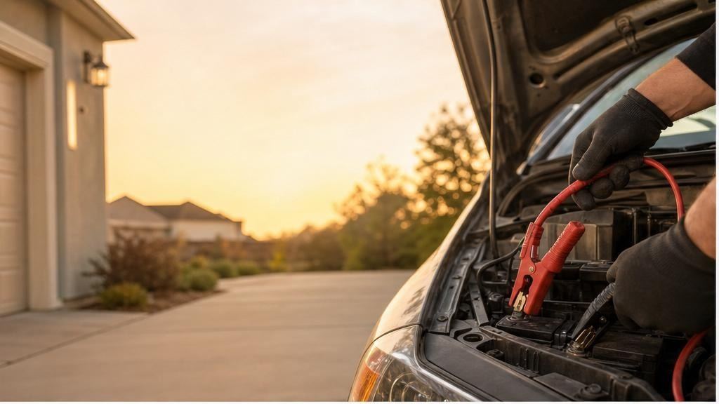 Quick electrical help at a Pooler driveway near Savannah